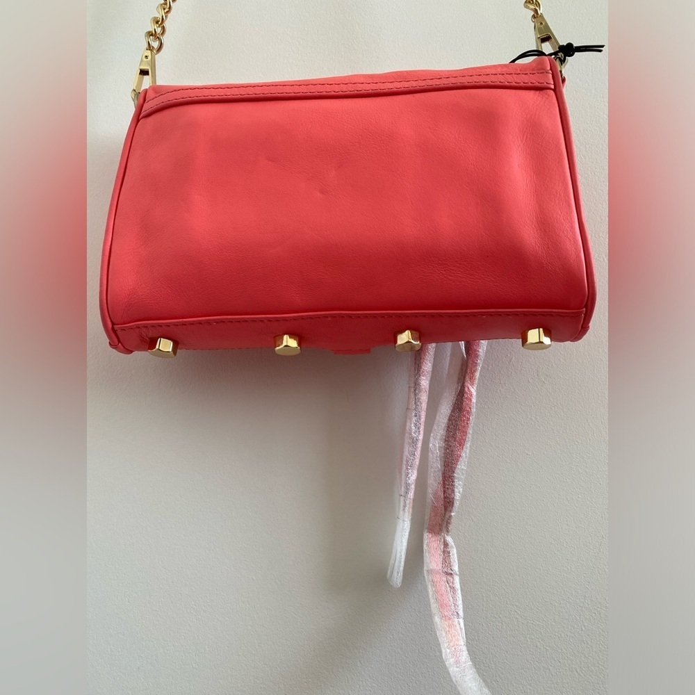 Rebecca Minkoff Mini Mac In Watermelon New With Tag - Picture 11 of 11